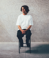 Former CA Oversized Pocket T-Shirt - Washed Bone