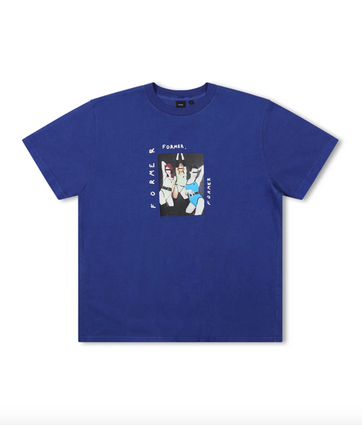 Former Girl Band T-Shirt - Deep Cobalt