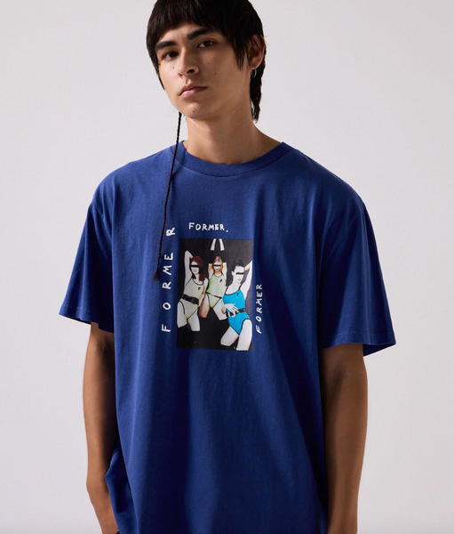 Former Girl Band T-Shirt - Deep Cobalt