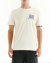 Deus York Tee - Vintage White