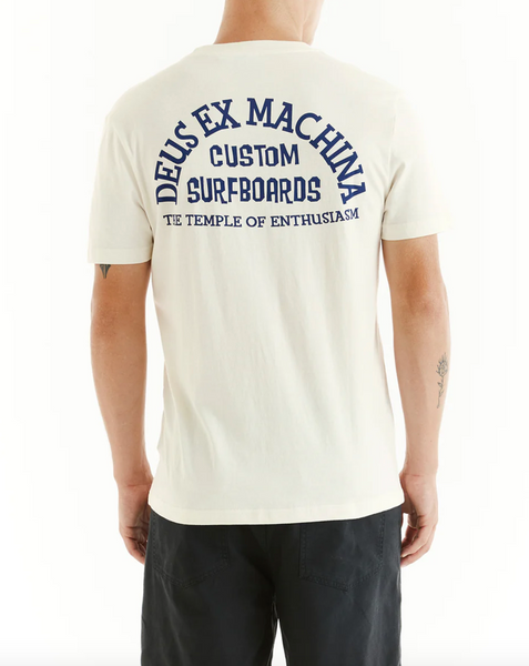 Deus York Tee - Vintage White