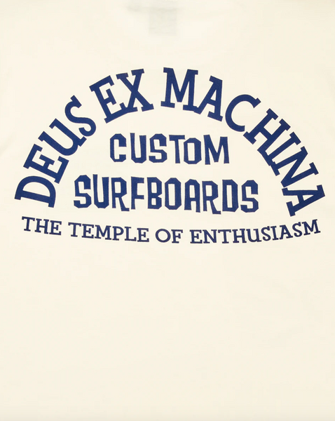 Deus York Tee - Vintage White