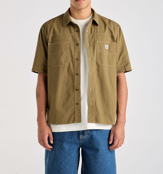 Lee Utility S/S Shirt - Ripstop Khaki