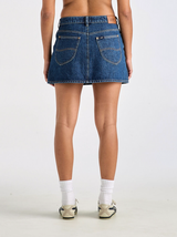 Lee Relaxed Mini Skirt - Indigo Dream