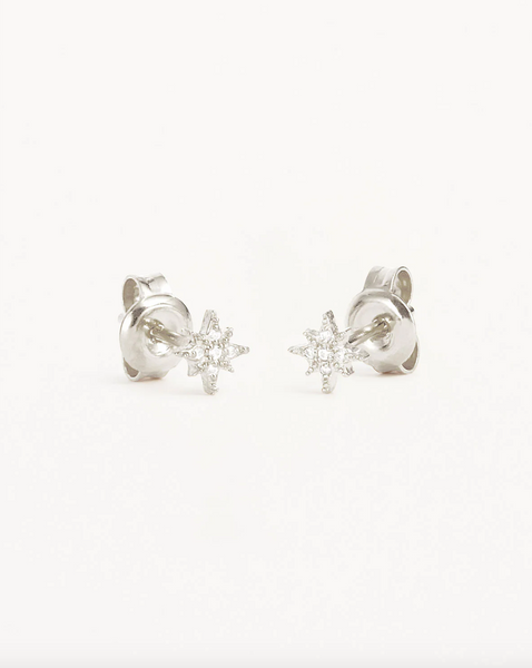 By Charlotte Starlight Earrings - Sterling Silver