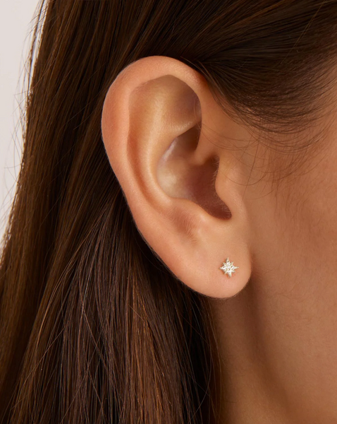 By Charlotte Starlight Earrings - Sterling Silver