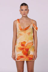 Isabelle Quinn Kahli Mini Dress - Marigold