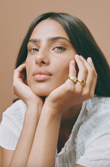 Porter Nonno Signet Pinky Ring - 18k Gold Vermeil