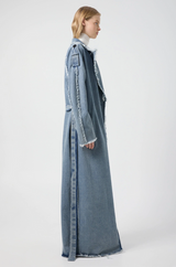Third Form Senses Denim Coat - Distressed Blue