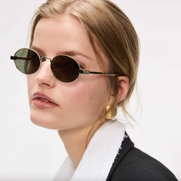 Le Specs Poseidon Deux Sunglasses - Gold