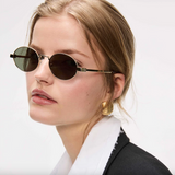 Le Specs Poseidon Deux Sunglasses - Gold