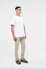 Neuw Lou Slim Twill - Washed Stone
