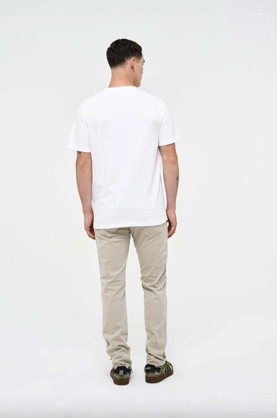 Neuw Lou Slim Twill - Washed Stone