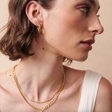Jolie & Deen Snake Chain Necklace - Gold
