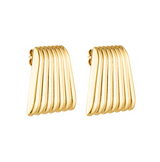 Porter Caterpillar Earrings - Gold