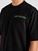Lee Box Cutter Pkt Tee - Black
