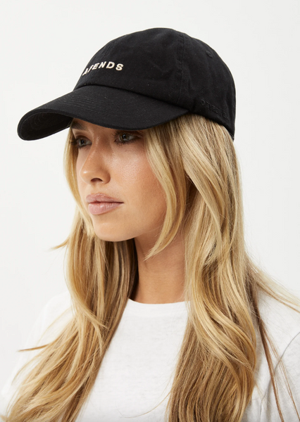 Afends Daylight Panelled Cap - Stone Black