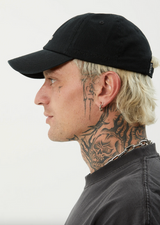 Afends Daylight Panelled Cap - Stone Black