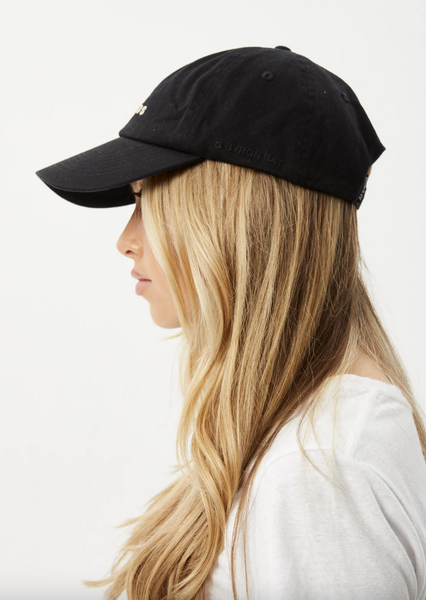Afends Daylight Panelled Cap - Stone Black