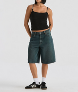 Lee Low Slouch Jort - Smoked Tea