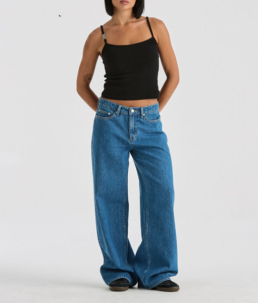 Lee Low Slouch - Blue Quarter