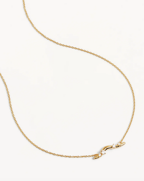 By Charlotte Gold Chasing Tides Necklace - 18k Gold Vermeil