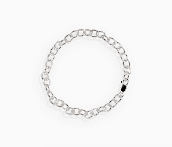 Sue The Boy Shackles Chain Bracelet - 925 Silver