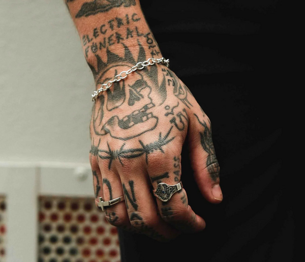 Sue The Boy Shackles Chain Bracelet - 925 Silver
