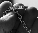 Sue The Boy Shackles Chain Bracelet - 925 Silver