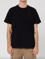 Neuw Rib Band Tee - Black