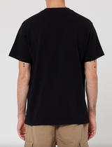 Neuw Rib Band Tee - Black