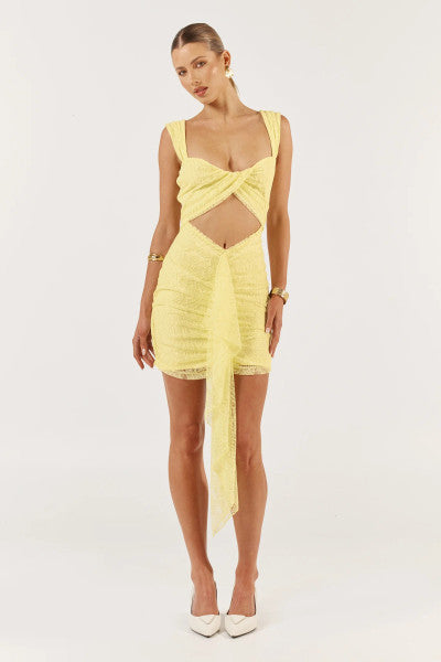 She is OLLÁ Imogen Mini Dress - Chello