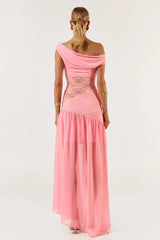 She is OLLÁ Capri Maxi Dress - Candy Pink