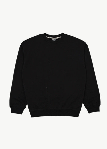 Afends Genesis Crew Neck Jumper - Black