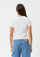 Afends Valentine Recycled Baby Tee - White