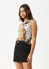Afends Karlee Sheer Tank - Multi
