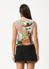 Afends Karlee Sheer Tank - Multi