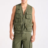 Wrangler BB Come Prepared Vest - Eucalyptus