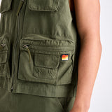 Wrangler BB Come Prepared Vest - Eucalyptus