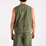 Wrangler BB Come Prepared Vest - Eucalyptus