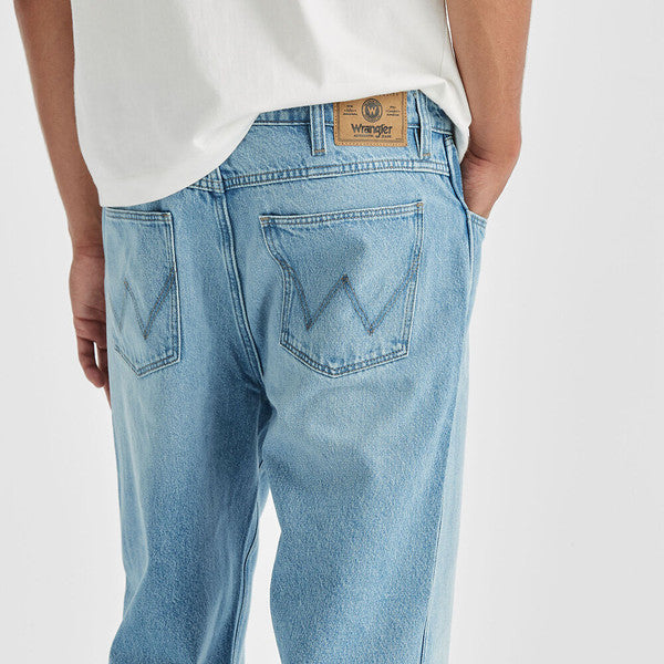 Wrangler Slacker Relaxed Straight - Retro Blue