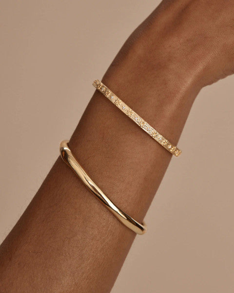 By Charlotte Lover Bangle - 18k Gold Vermeil