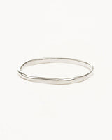 By Charlotte Lover Bangle - Sterling Silver