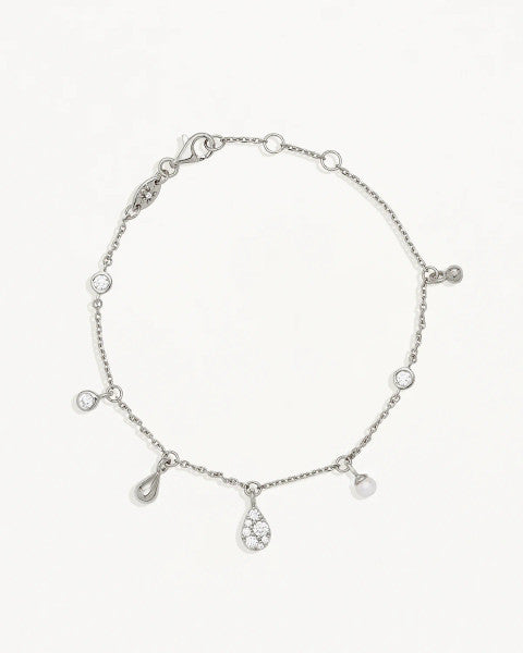 By Charlotte Silver Ocean Mist Bracelet - Sterling Silver