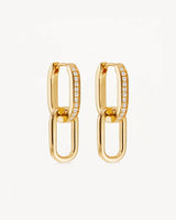 By Charlotte Connect Deeply Hoops - 18k Gold Vermeil