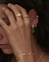 By Charlotte Soul Searching Hoops - 18k Gold Vermeil