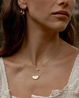 By Charlotte Lotus Hoops - 18k Gold Vermeil