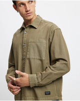 Abrand Bobby LS Canvas Shirt - Brandy