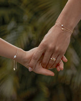 By Charlotte Crystal Bloom Ring - 18k Gold Vermeil