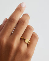 By Charlotte Gold Connect Deeply Ring - 18k Gold Vermeil